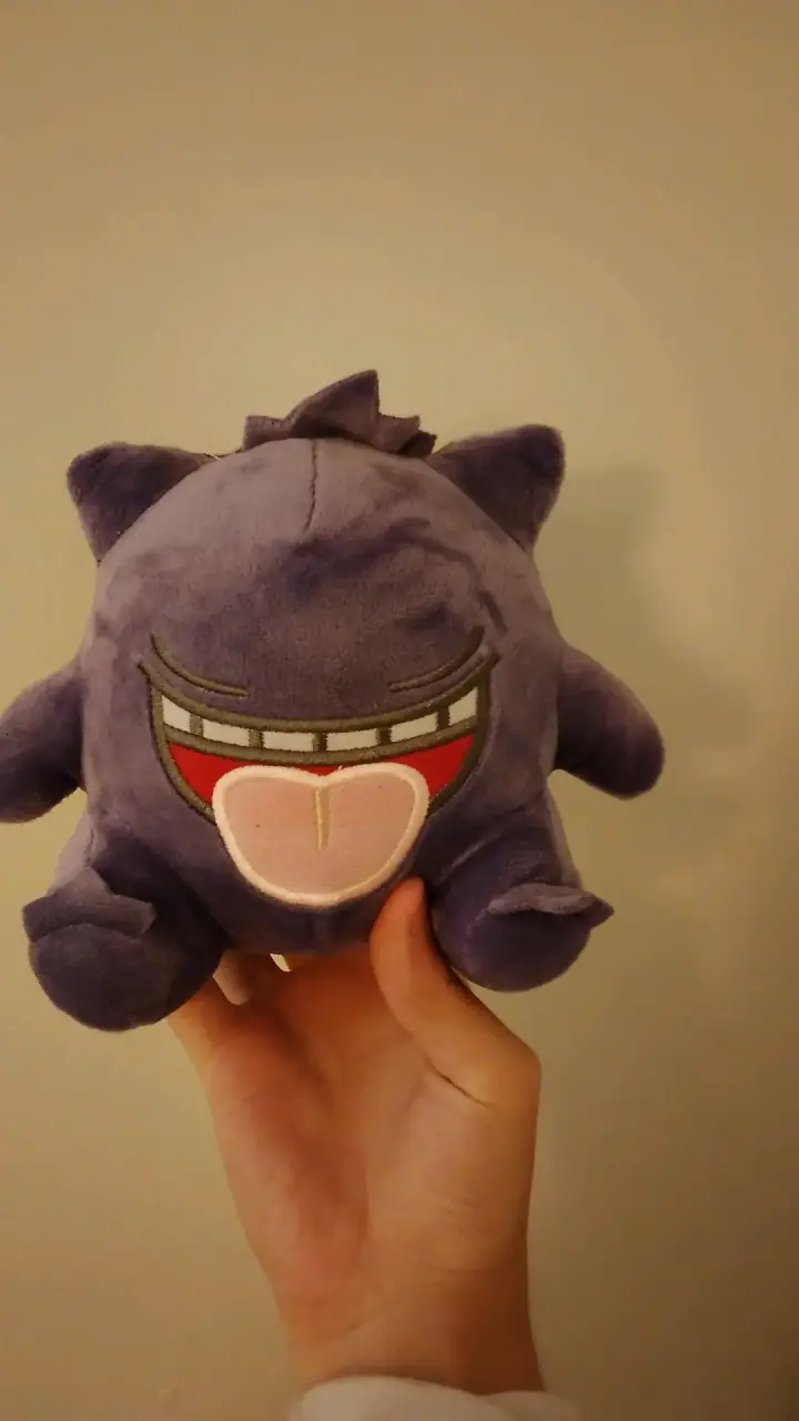 Peluche Pokémon Gengar y Gastly