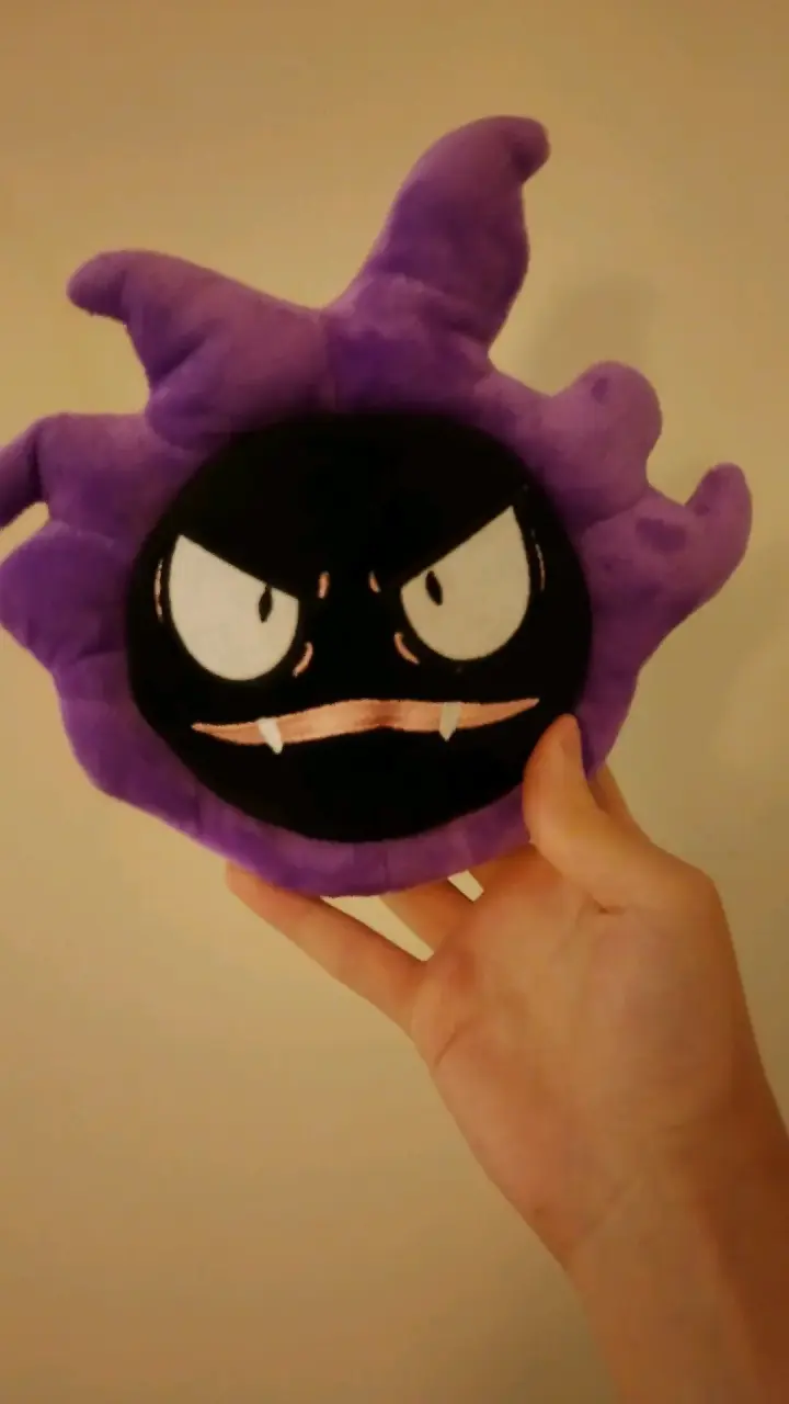 Peluche Pokémon Gengar y Gastly - 4