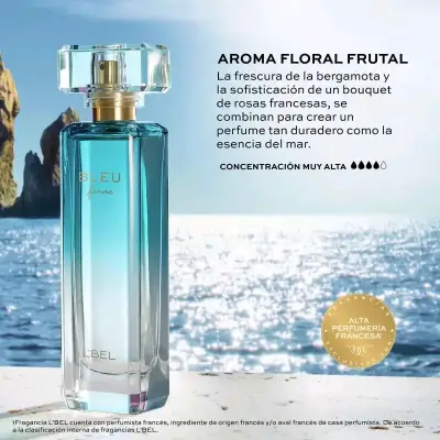 Loción Hidratante Perfumada L'Bel Bleu Femme - miniatura 5