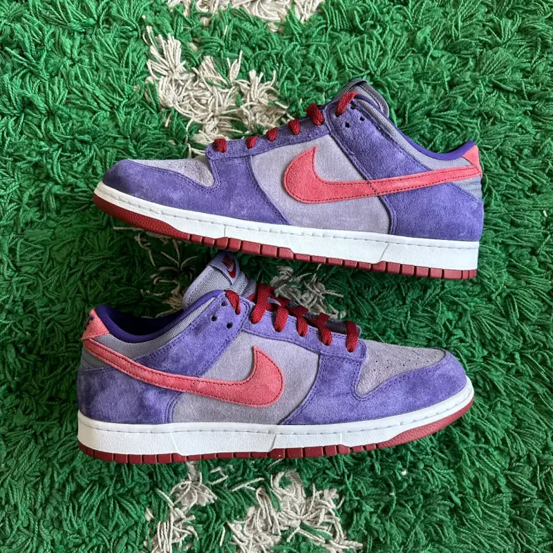 Zapatillas Nike Dunk Low Moradas y Rojas - 6
