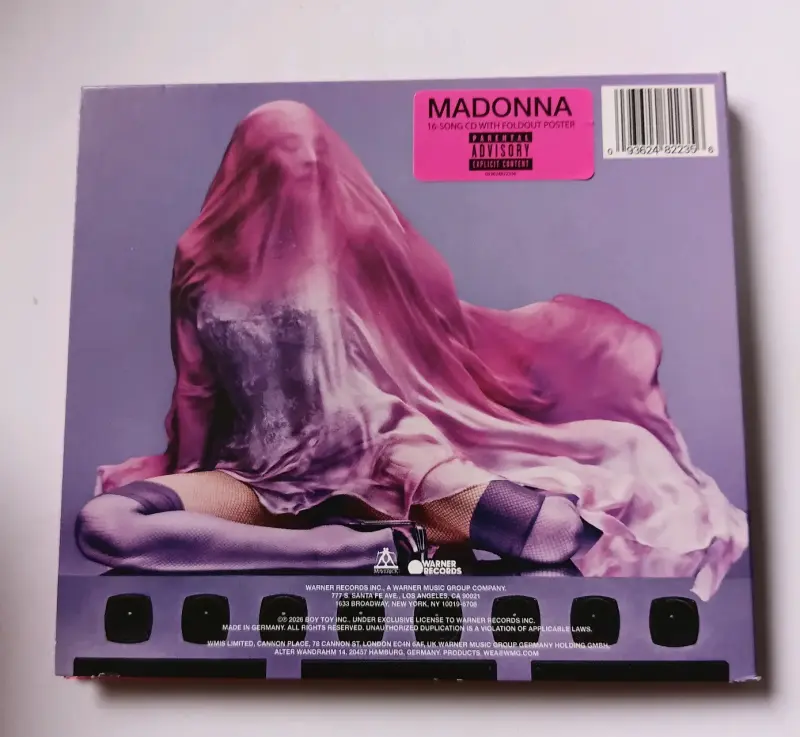 CD Madonna Confessions II con póster - 2