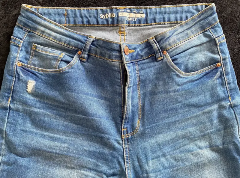 Jeans azules Sybilla Emily para mujer - 3