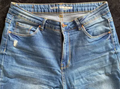 Jeans azules Sybilla Emily para mujer - miniatura 3
