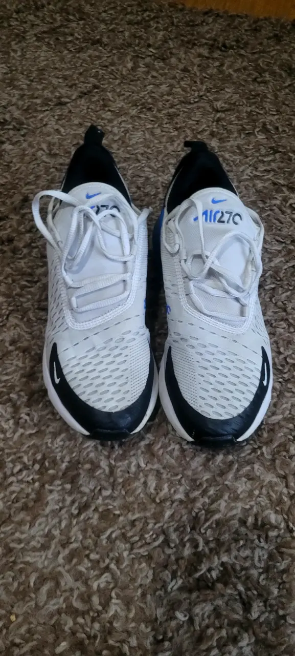 Zapatillas deportivas Nike Air 270 blancas y azules - 2