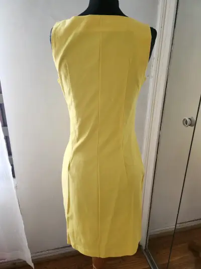Vestido amarillo sin mangas Bellissima - miniatura 2