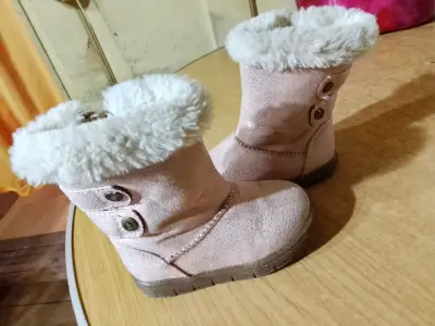 Botas de invierno para niña con forro de lana - miniatura 2