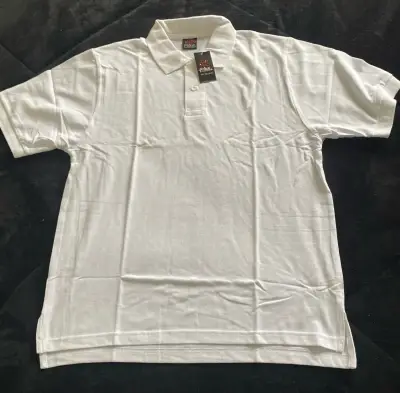 Polera Polo Blanca Prime para Hombre - miniatura 1