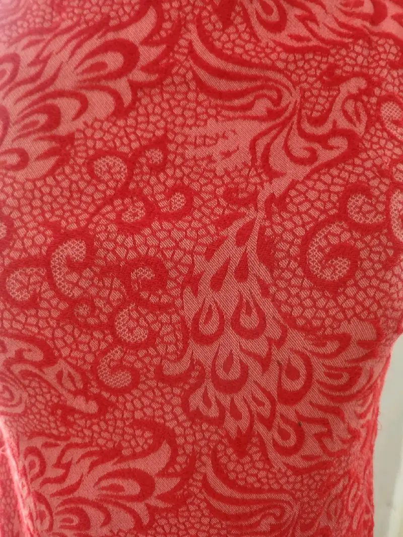Vestido rojo sin mangas Bellisima Santiago - 3