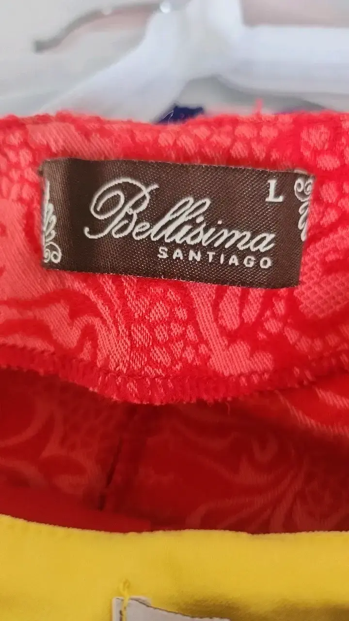 Vestido rojo sin mangas Bellisima Santiago - 4