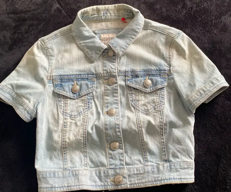 Chaqueta de mezclilla corta Esprit para mujer - 2