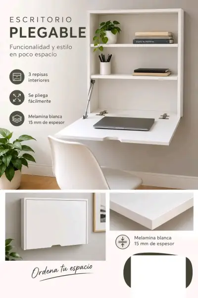 Escritorio plegable - miniatura 2
