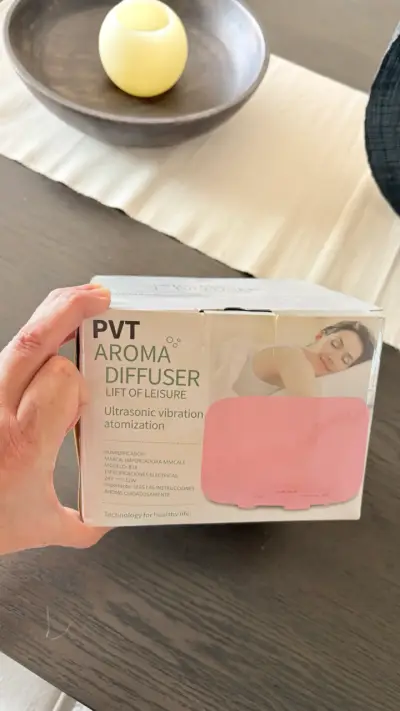 Difusor de Aroma Ultrasónico PVT Rosa - miniatura 1