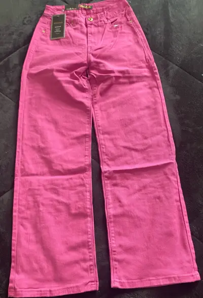 Jeans fucsia para mujer Menina talla 36 - miniatura 1