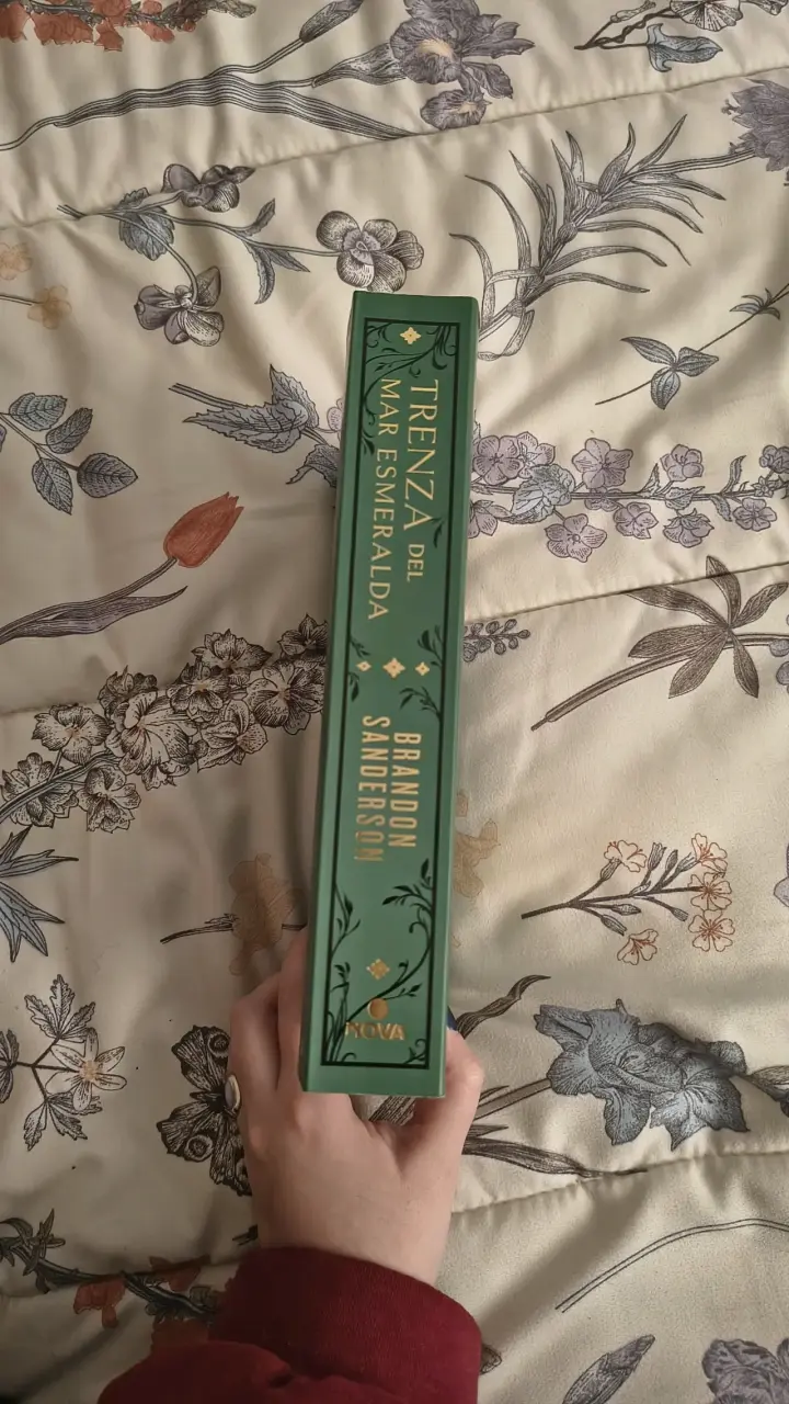 Libro Trenza del Mar Esmeralda, Sanderson original - 3