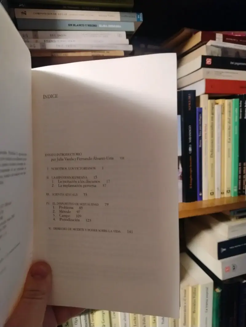 Libro 'Historia de la Sexualidad' de Michel Foucault - 2