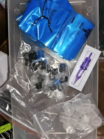 Kit de Tatuaje Dragonhawk con Pedal y Accesorios - miniatura 4