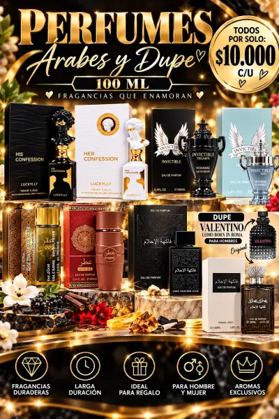 Perfumes Árabes y Dupes 100ml - miniatura 1