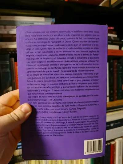 Libro 'La Trilogía de Nueva York' de Paul Auster - miniatura 3