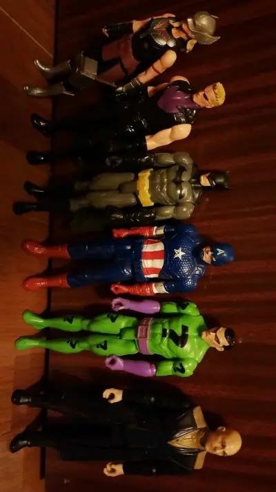 Set de Figuras de Acción de Superhéroes - miniatura 4
