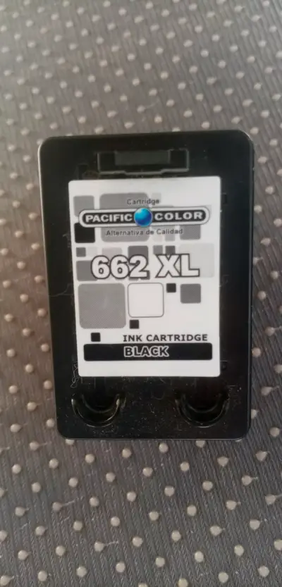 Cartucho de tinta negra Pacific Color 662 XL - miniatura 1