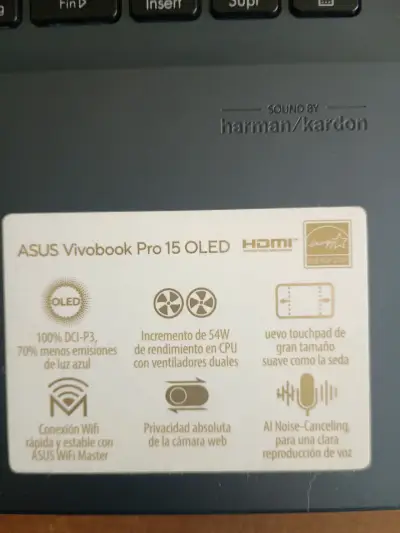 Notebook ASUS Vivobook Pro15 OLED - miniatura 2