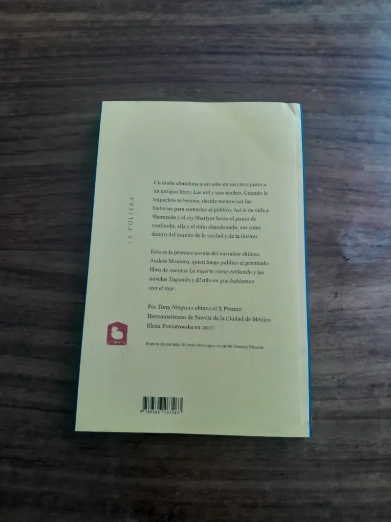 'Tony Ninguno' de Andrés Montero - 2