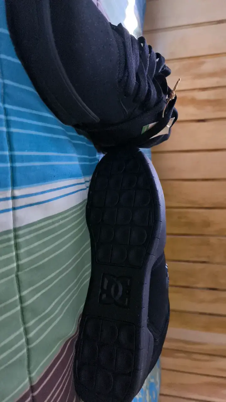 Zapatillas negras DC para hombre Nuevas - 3
