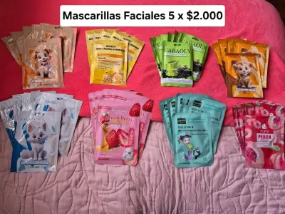 Set de Mascarillas Faciales Variadas 5 Unidades - miniatura 3