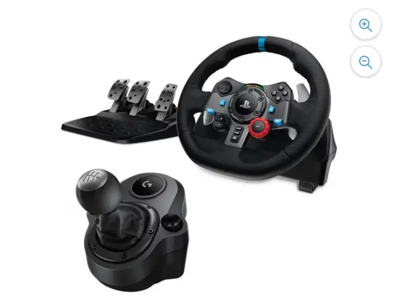 Volante Logitech G29 Driving Force con Palanca - 1