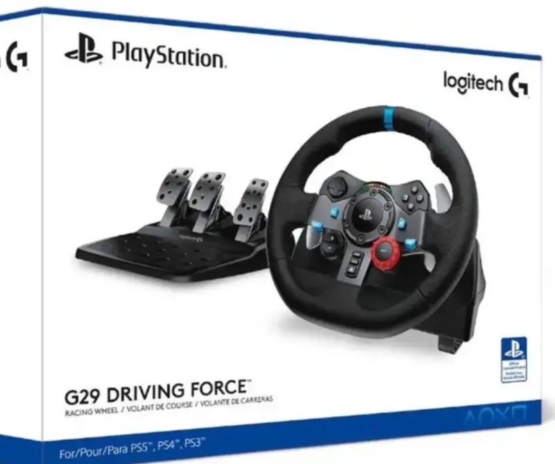 Volante Logitech G29 Driving Force con Palanca - 2