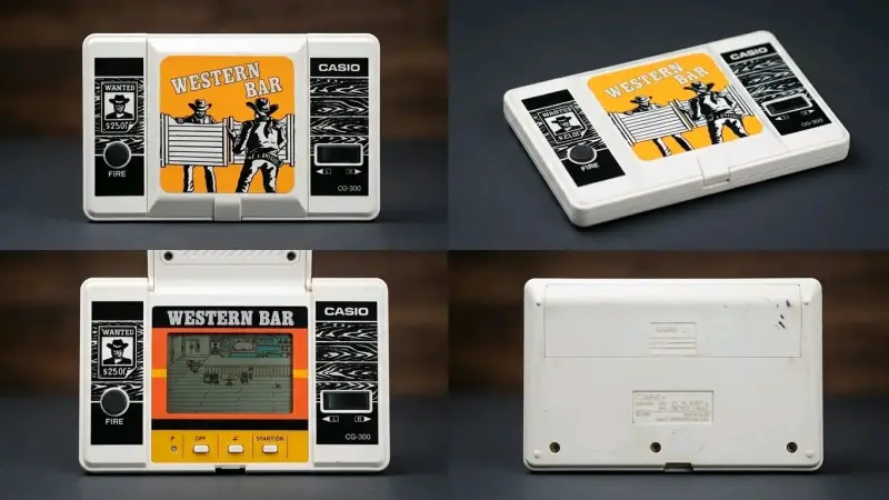 Juego portátil Casio Western Bar CG-300 vintage - 4