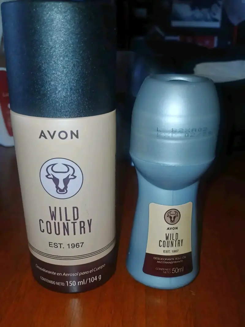 Set de desodorantes Avon Wild Country para hombre - 1