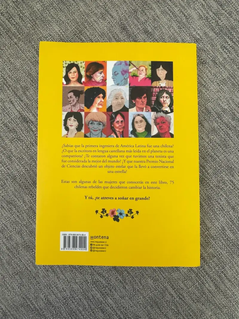 Libro Chilenas Rebeldes de María José Cumplido - 3