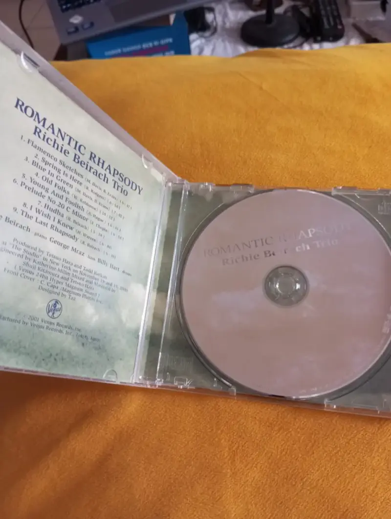 CD Richie Beirach Trio - Romantic Rhapsody (Edicio - 3