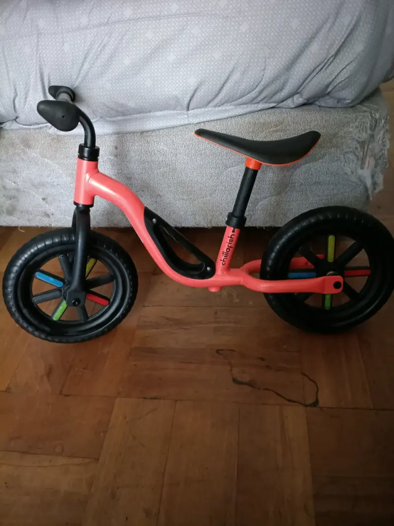 Bicicleta de equilibrio infantil naranja - 2