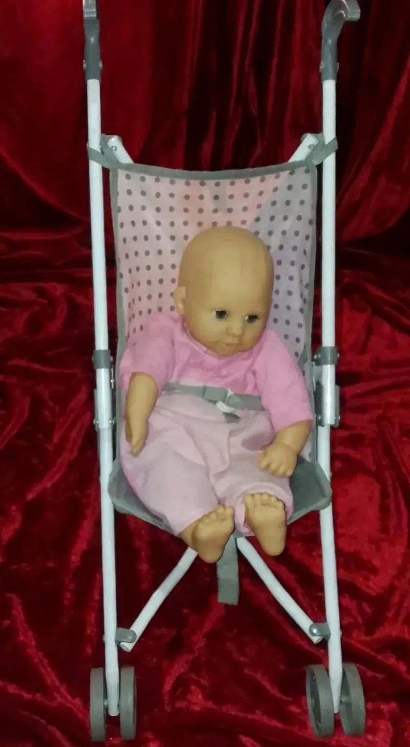 Coche de juguete para muñeca plegable - 2