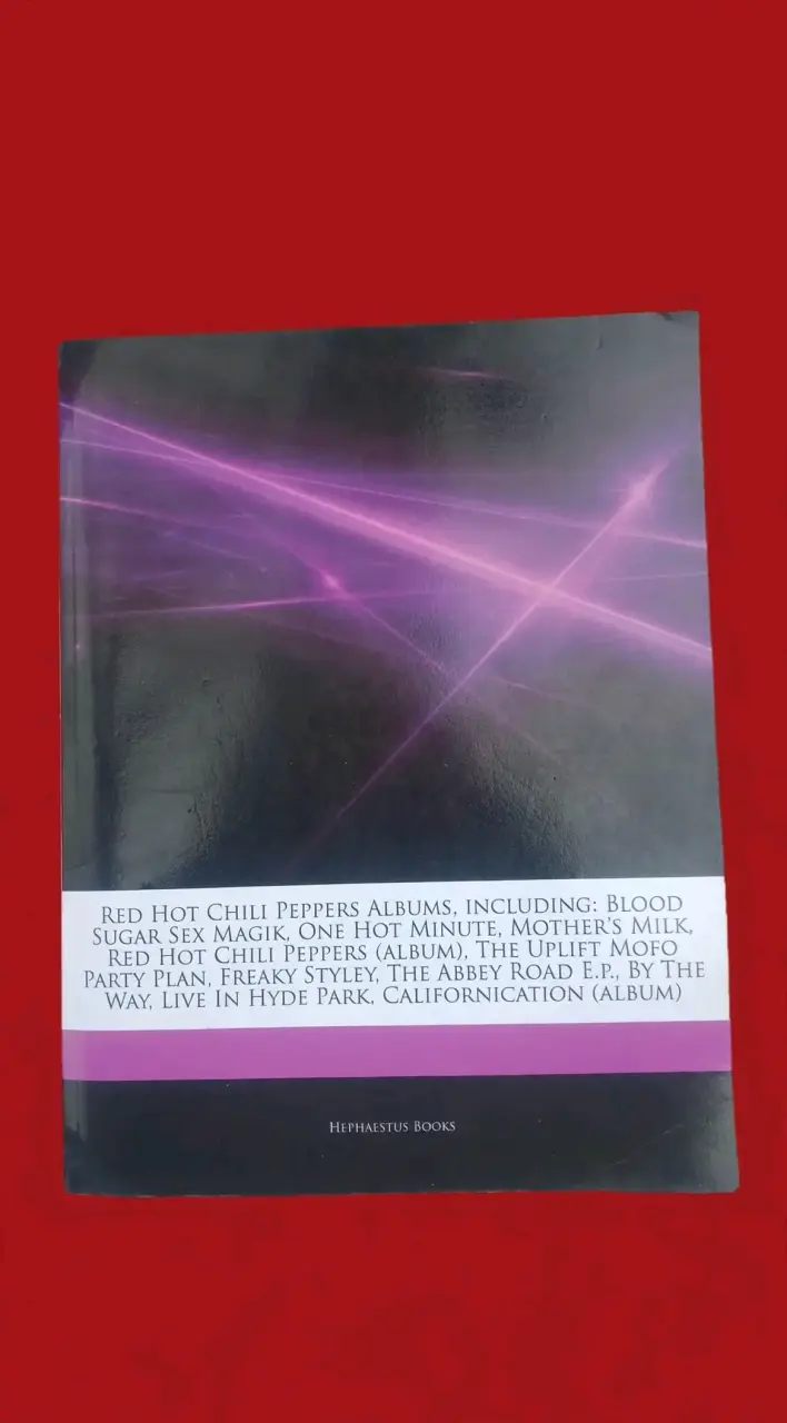 Libro sobre álbumes de Red Hot Chili Peppers en in