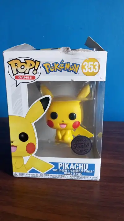 Figura Funko Pop Pikachu Pokémon 353 - miniatura 1