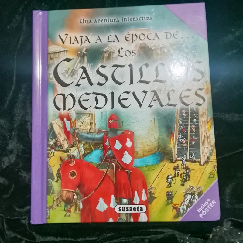 Libro interactivo 'Viaja a la época de los castillos medievales'