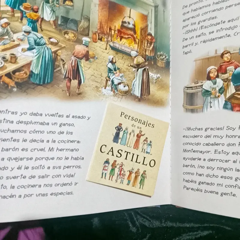 Libro interactivo 'Viaja a la época de los castillos medievales' - 2