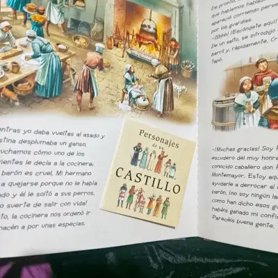 Libro interactivo 'Viaja a la época de los castillos medievales' - miniatura 2