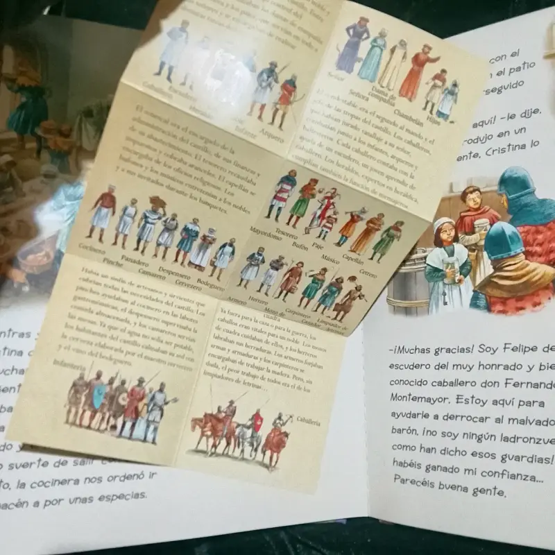 Libro interactivo 'Viaja a la época de los castillos medievales' - 3