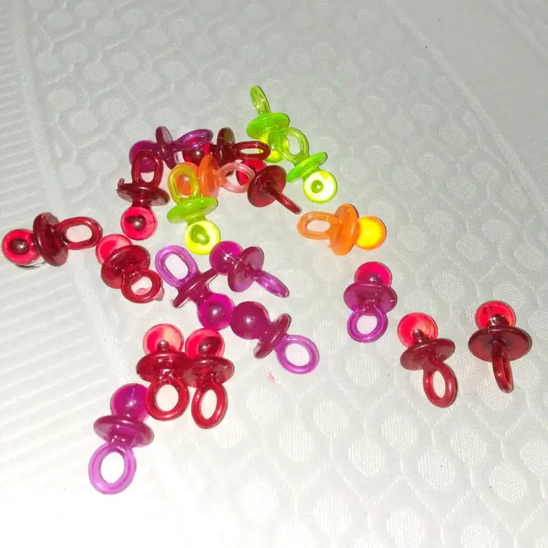 Chupetes de plástico vintage años 90 - 3
