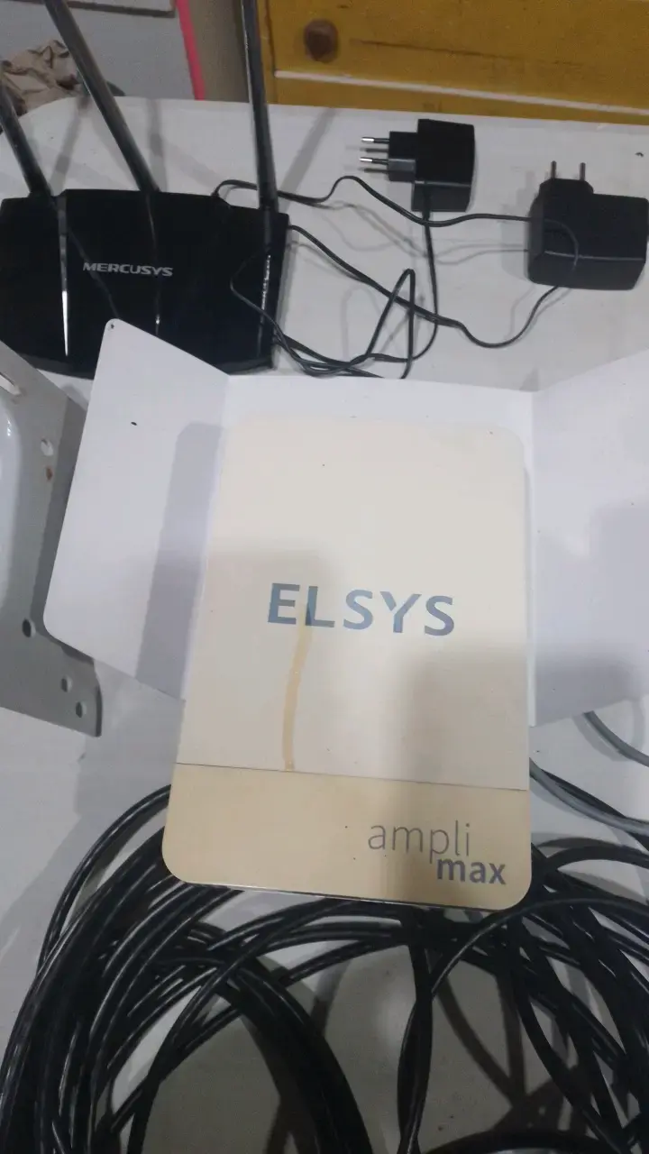 Antena Amplificadora Elsys Amplimax con Cables - 2
