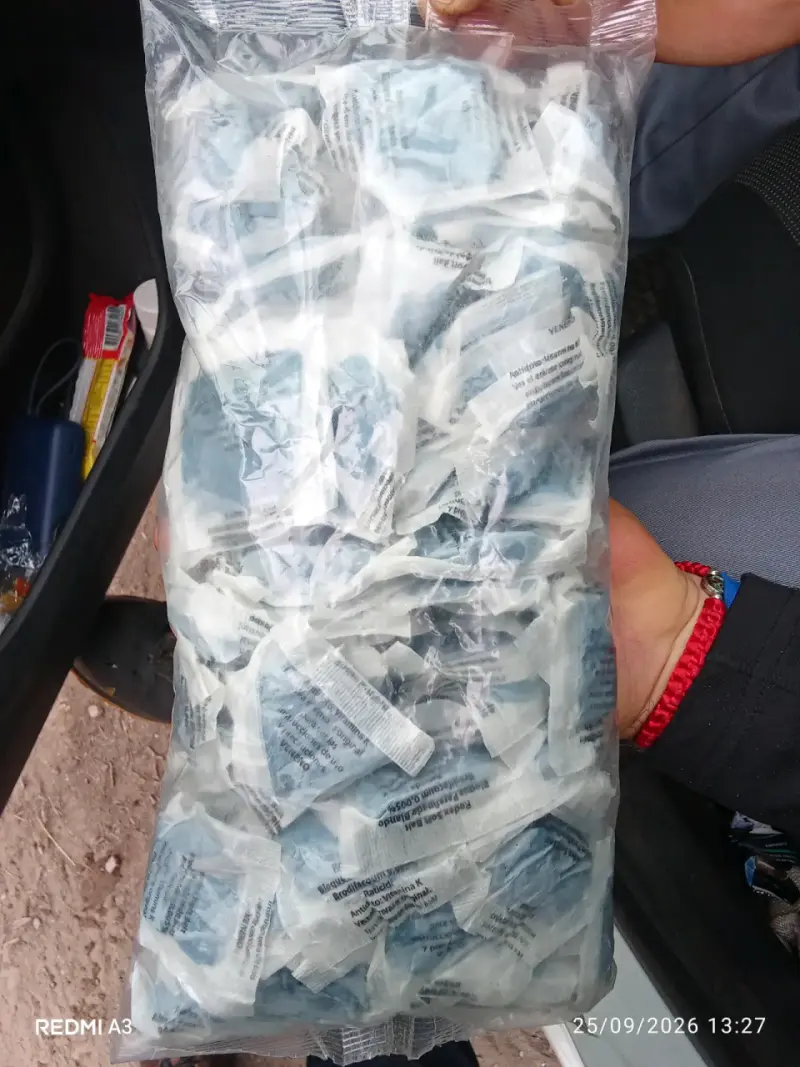 Bolsa de veneno para ratones