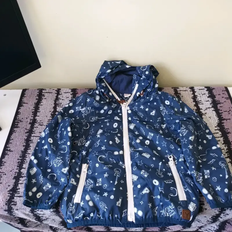 Cortaviento azul para niño Yamp - 1