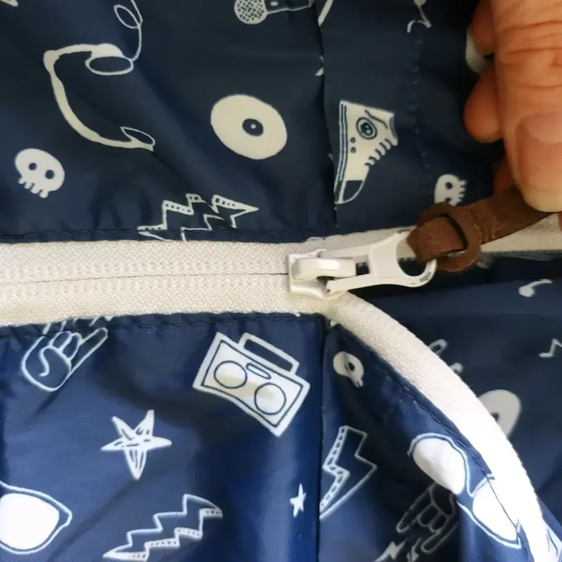 Cortaviento azul para niño Yamp - 3