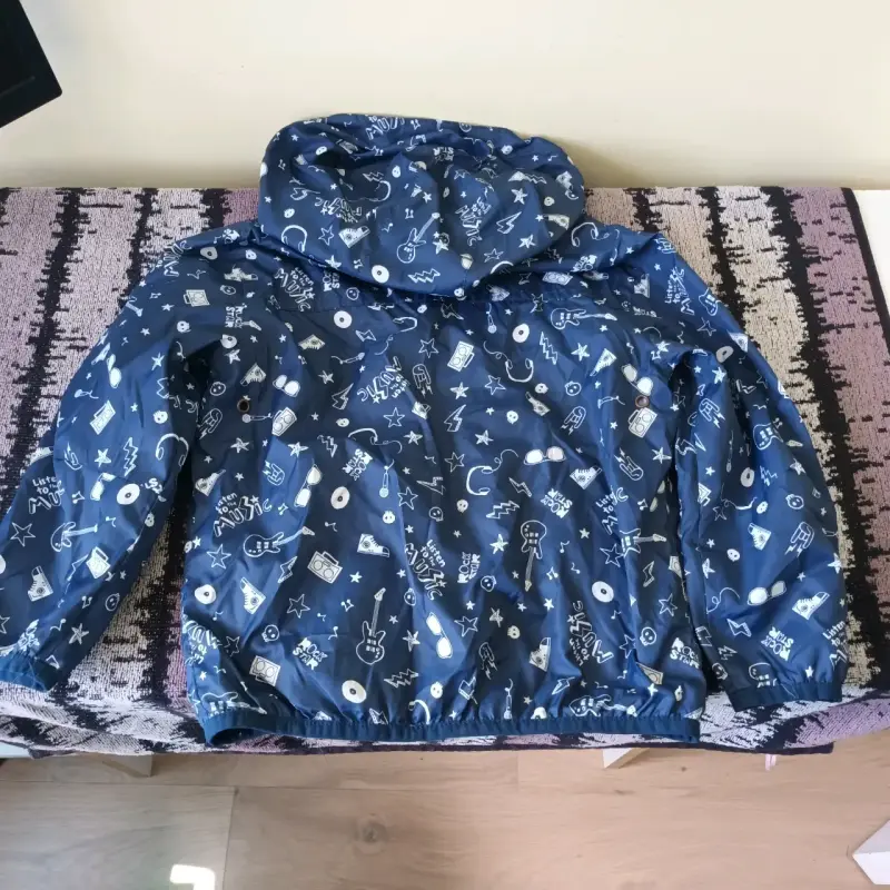 Cortaviento azul para niño Yamp - 5