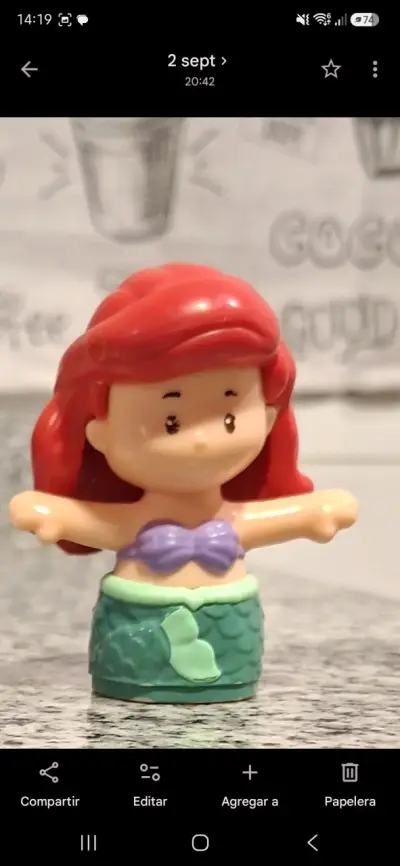 Figura de La Sirenita - miniatura 1