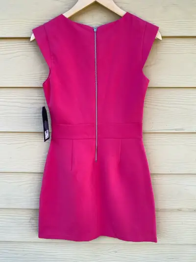 Vestido corto fucsia Ash talla 34 - miniatura 2